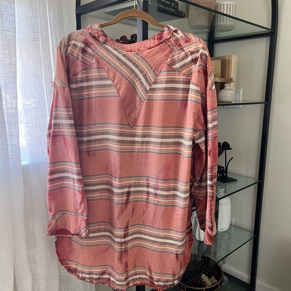 Intimately Free People long sleeve tunic top mini dress small - Picture 3 of 14